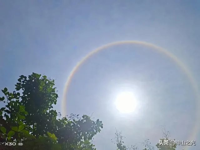 全国多地上演日晕奇观,是有什么事要发生吗?