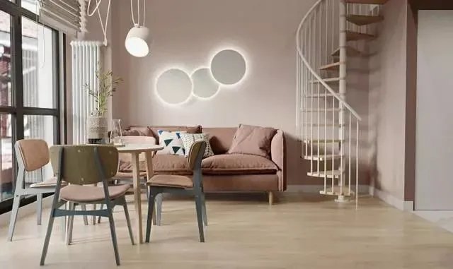 45平loft小户型公寓,一进门就被客厅迷住,二楼卧室漂亮!