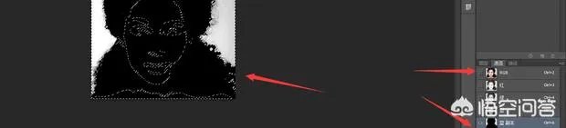 如何用PS通道抠头发？