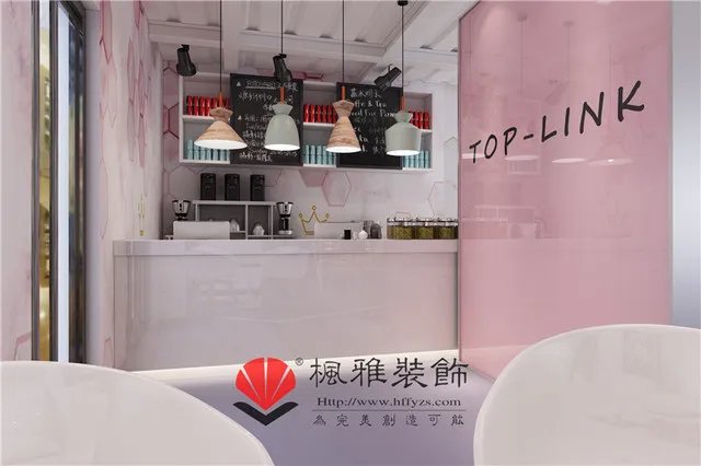 合肥健身工作室装修，粉色系INS风健身房设计效果图