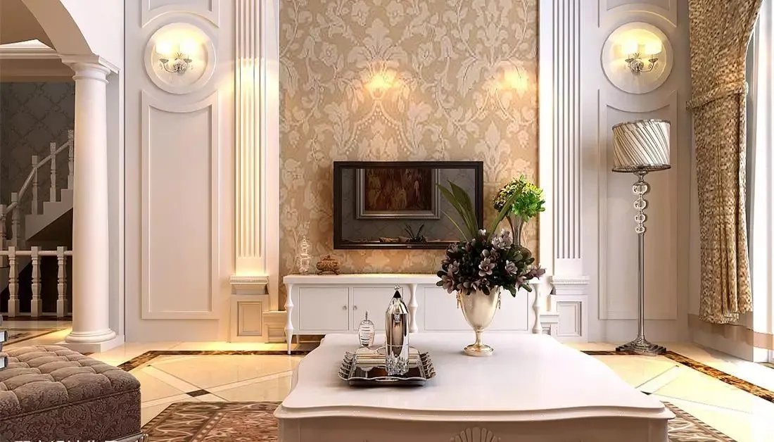 家装用墙布，高档、有质感、还很耐用！