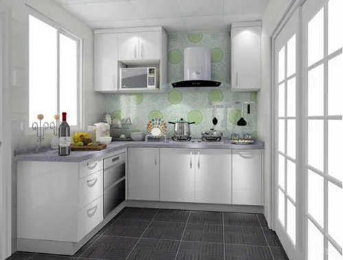 厨房推拉门装修效果图 打造时尚精美的厨房空间