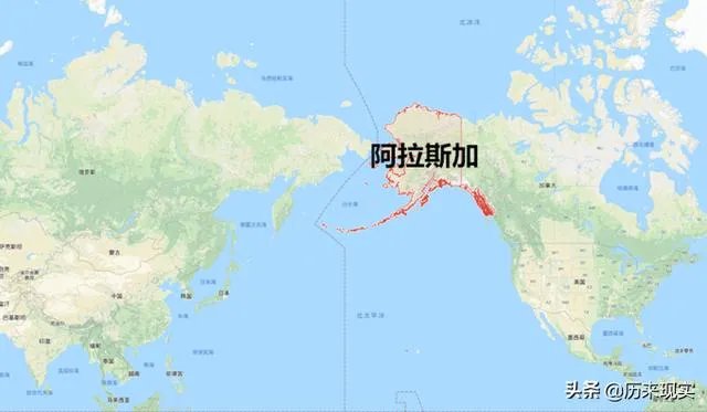 从俄罗斯白令海峡到美国