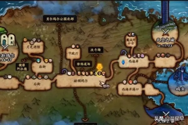 DNF赫顿玛尔广场怎么进？