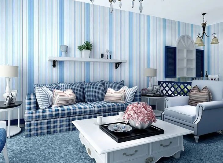 家装用墙布，高档、有质感、还很耐用！