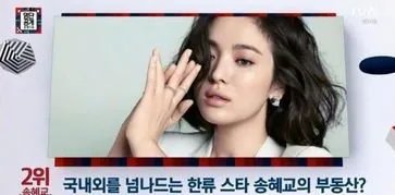 韩星不动产富豪榜与中国明星的富豪榜，都存在哪些差距？