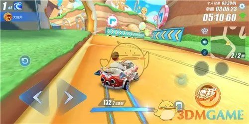 《QQ飞车手游》糖果乐园赛道难点解析