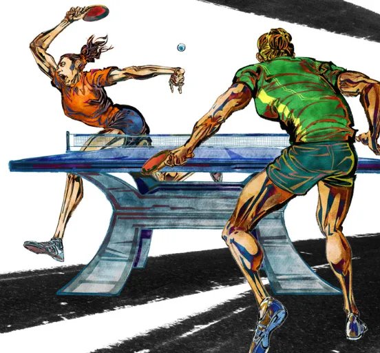 男子在卖场试打乒乓球摔骨折法院怎么判?