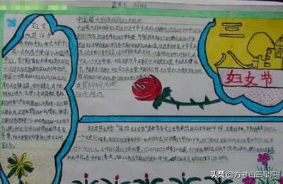 三八妇女节手抄报怎么画?
