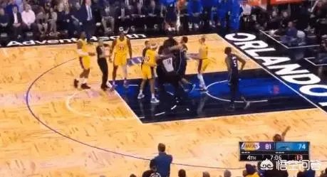 湖人险胜魔术,双方爆发冲突,杜德利实力一打三,如何评价?