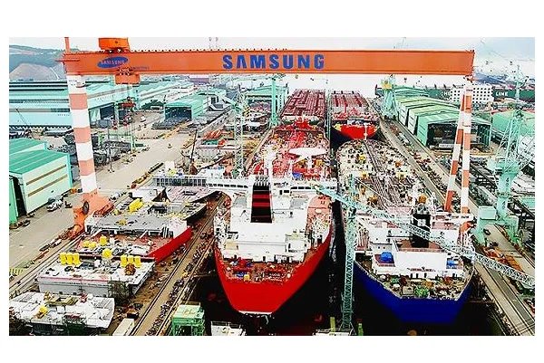 全球十大造船集团 韩国现代重工位列榜首,年收高达百亿美金