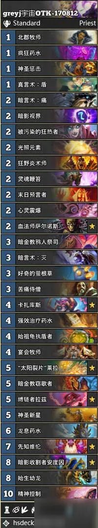 炉石传说冰封王座骑士卡组汇总 冰封王座最强卡组