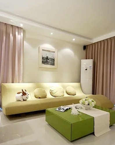 绿色清新 80后打造时尚爱巢