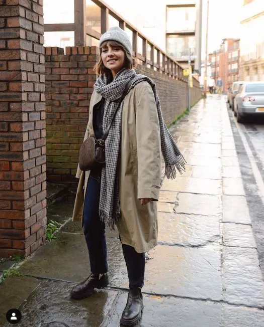 围巾的各种围法