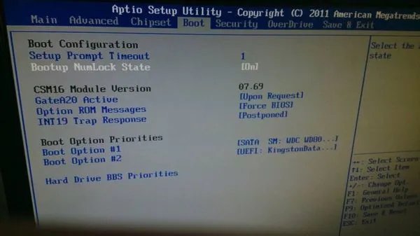 惠普G4--2048TX笔记本在bios中怎样设置成硬盘启动?