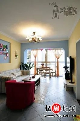 二手房的华丽变身 6W解决60平的改造案例