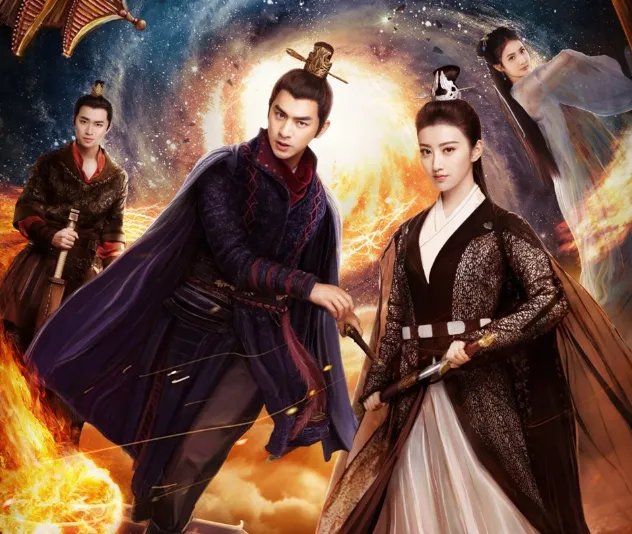 《火王之破晓之战》中景甜分饰哪两个角色？