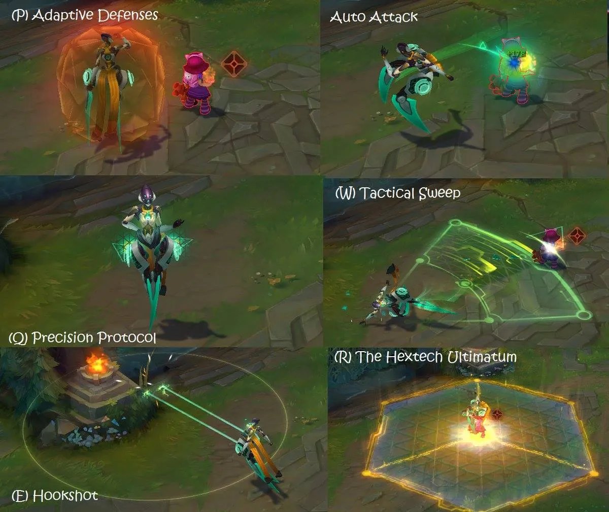 LOL英雄联盟新英雄卡米尔技能介绍 卡米尔英雄技能预览