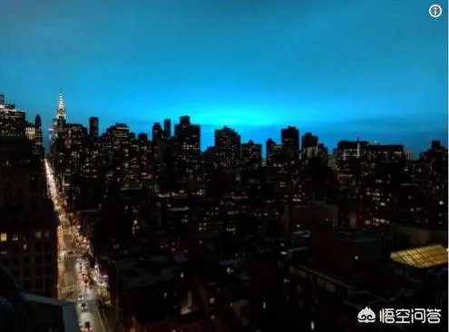 为什么大型变压器爆炸，天空会呈蓝色？