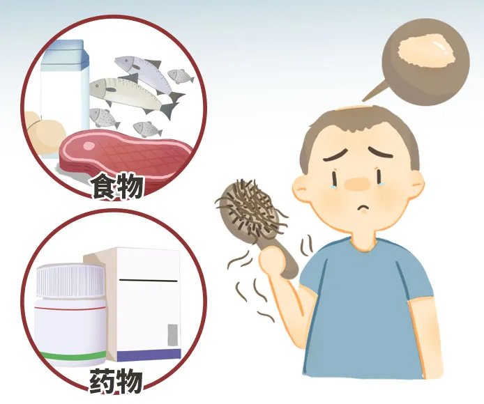 脱发吃什么可以生发