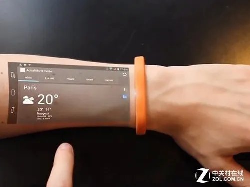 Apple Watch弱爆了 解析投影手镯的奥秘