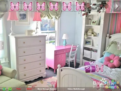 逃出萌粉色房间攻略