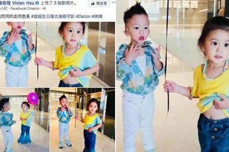 咘咘撩衣露小肚肚让他看呆 与爸妈逛动物园各种嘟嘴萌翻网友