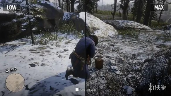 天壤之别！《荒野大镖客2》PC版最低/最高画质对比