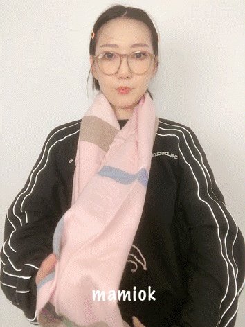 围巾的各种围法