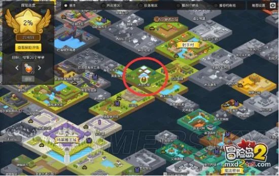 冒险岛2各类型怪物分布一览 每日任务鲁币获取指南