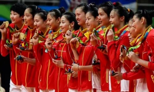中国女排全部人员照片