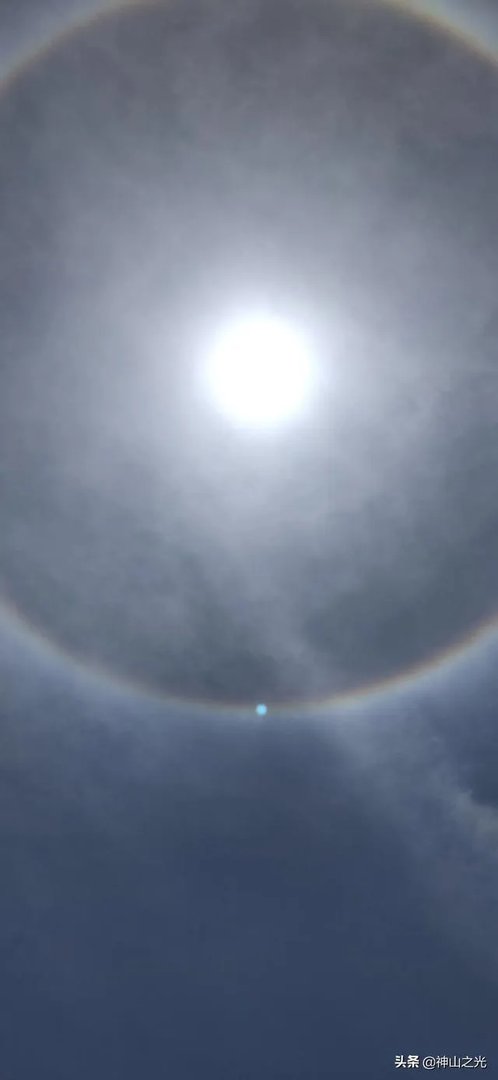 全国多地上演日晕奇观,是有什么事要发生吗?