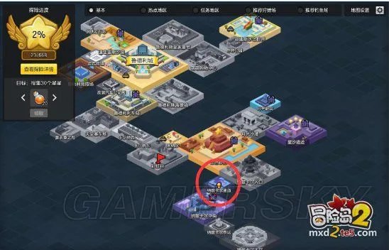 冒险岛2各类型怪物分布一览 每日任务鲁币获取指南