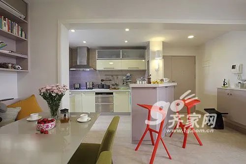 闲适美好家园 140平清新现代三房两厅