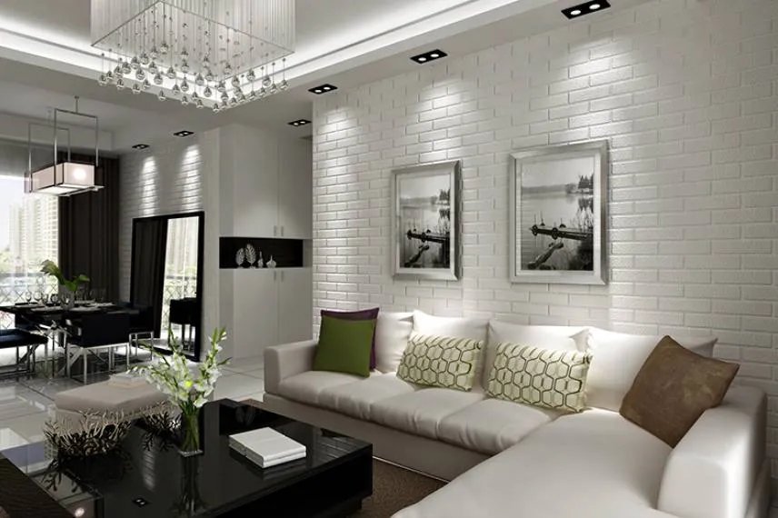 家装用墙布，高档、有质感、还很耐用！