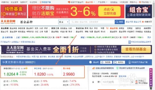 华夏优势增长基金走势如何