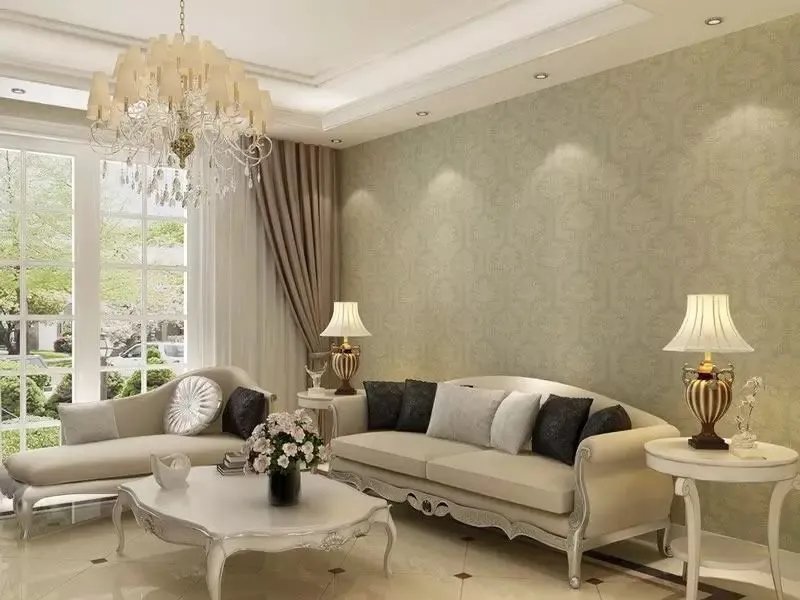 家装用墙布，高档、有质感、还很耐用！