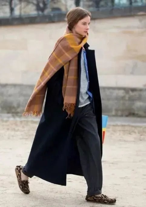 围巾的各种围法