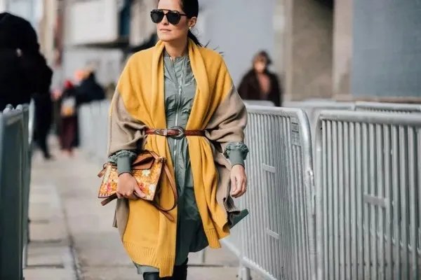 围巾的各种围法