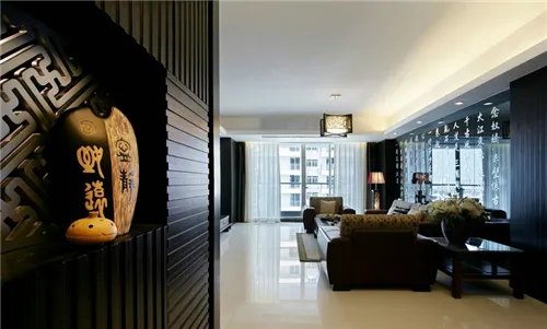 中式玄关装修效果图大全 打造含蓄内敛的居室玄关