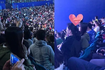 黄晓明工作室声明 网友偶遇杨颖带小海绵看演出