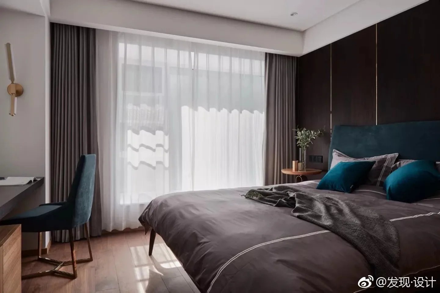 “自然”与“华丽”的和谐共存，在这个空间碰撞出了一种精致的美...