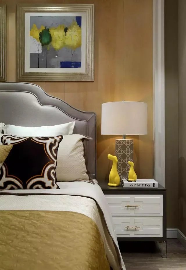 交换空间:95㎡现代简约，好精致的颜色搭配