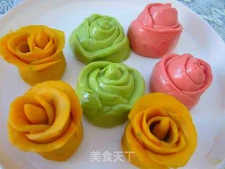 鲜花朵朵---花卷