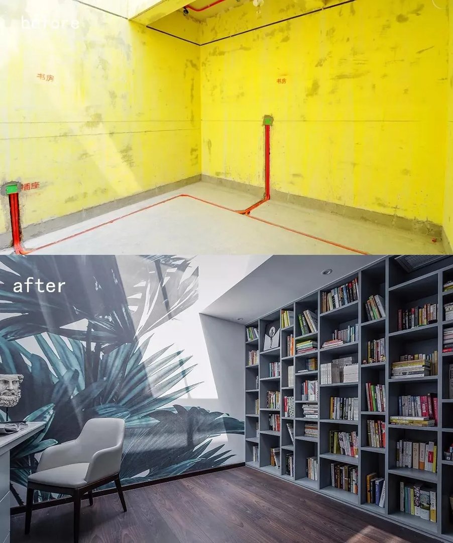 一套旧屋改造的案例，打造最惊艳的时尚简约风