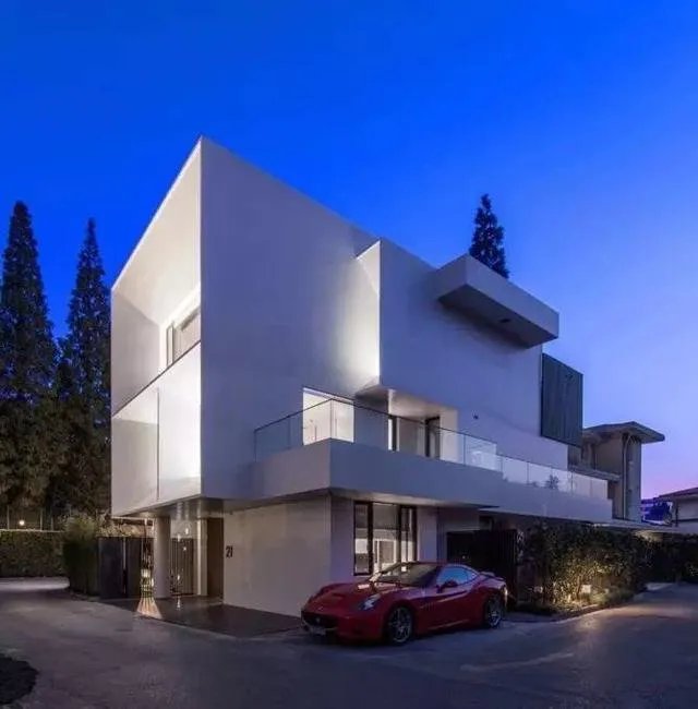 只有极简风才能hold住的豪品别墅,既美又有品!