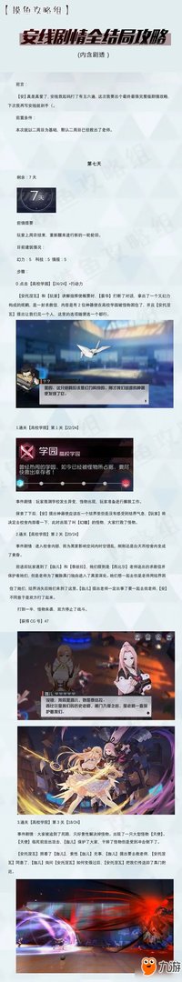 《永远的7日之都》安线怎么过 安线副本通关攻略