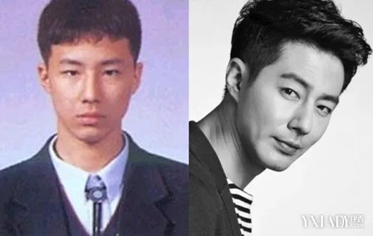 韩国整容男明星前后曝光李敏镐金秀贤原来以前长这样