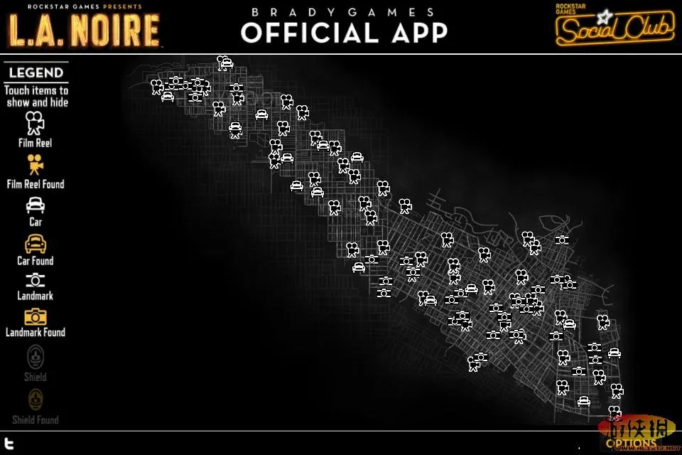 《黑色洛城》隐藏汽车