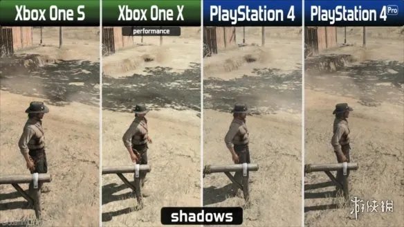 《荒野大镖客》PS3/PS4/X1S/X1X四平台移植画面对比